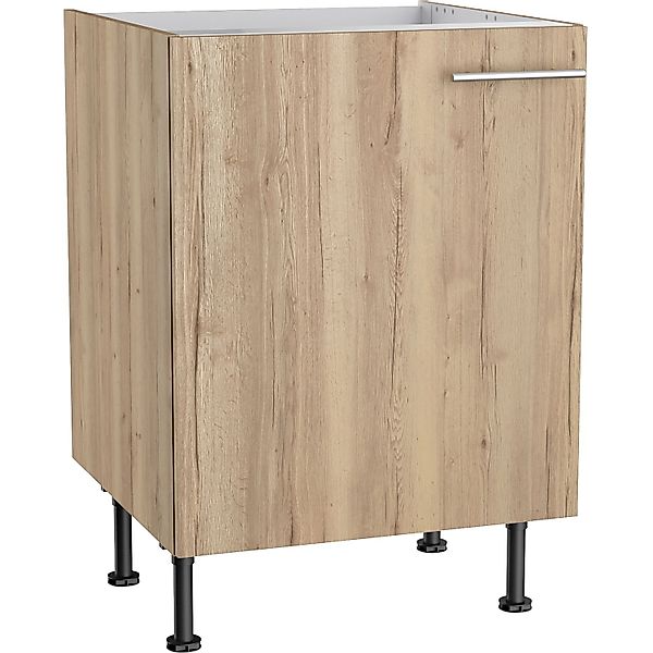 Optifit Küchen-Spülenunterschrank Erik290 60 cm x 87 cm x 58,4 cm Wildeiche günstig online kaufen