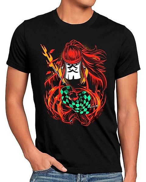 style3 T-Shirt Fire Dance demon slayer japan manga nippon günstig online kaufen