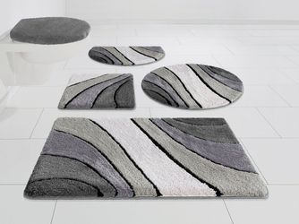 my home Badematte "Josie, Badvorleger, Badezimmer Teppich" Höhe 20 mm rutsc günstig online kaufen