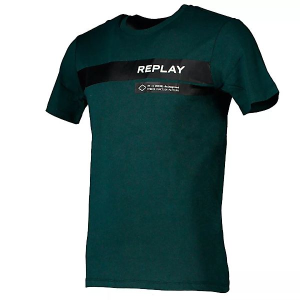 Replay M3156.000.2660 Kurzärmeliges T-shirt 3XL Bottle Green günstig online kaufen