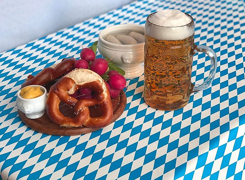 texpot Tischdecke Wachstuch Oktoberfest Bayernraute abwischbar günstig online kaufen