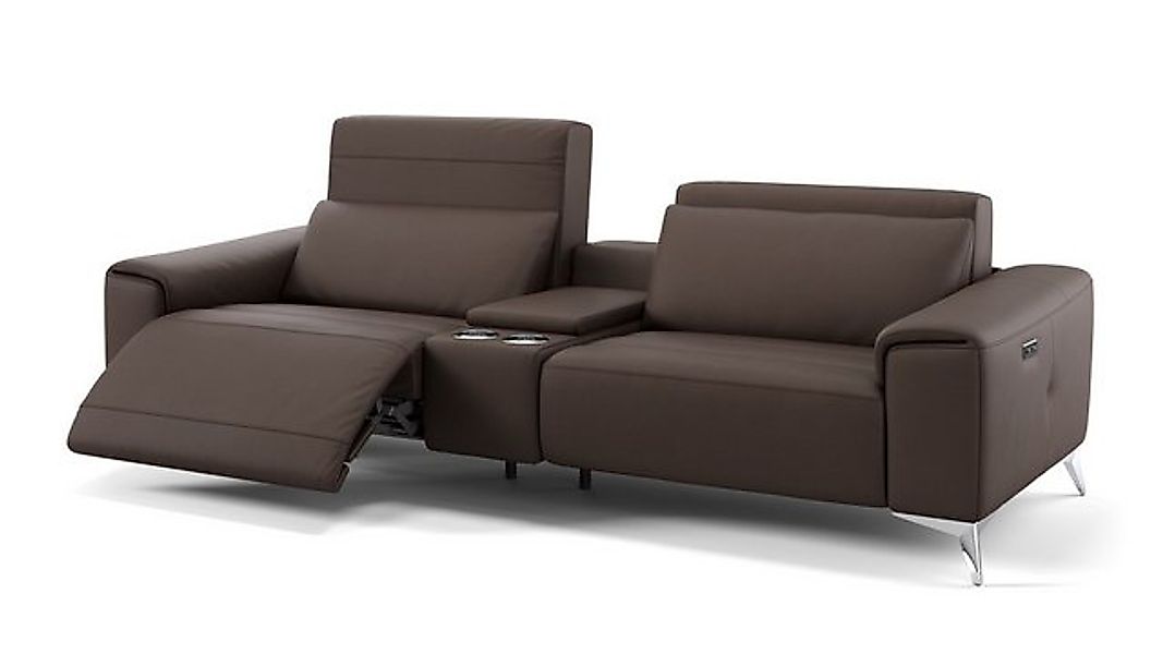 Sofanella 2-Sitzer Leder BELLA, Heimkinosofa, Kinocouch, Funktionssofa, Kin günstig online kaufen