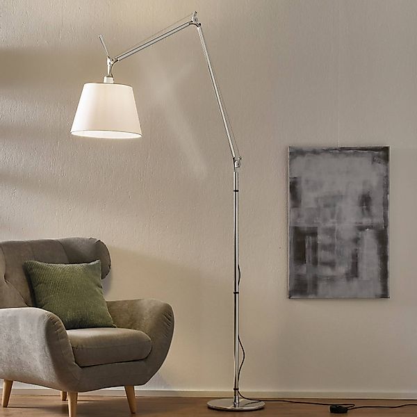 Artemide Tolomeo Mega - Stehlampe Satinschirm günstig online kaufen