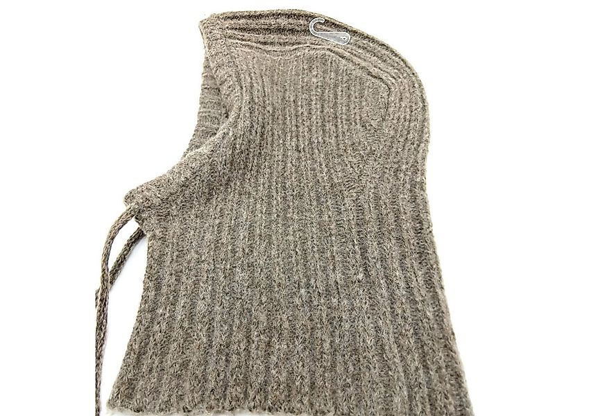 Loevenich Strickmütze Strick-Kapuze taupe günstig online kaufen