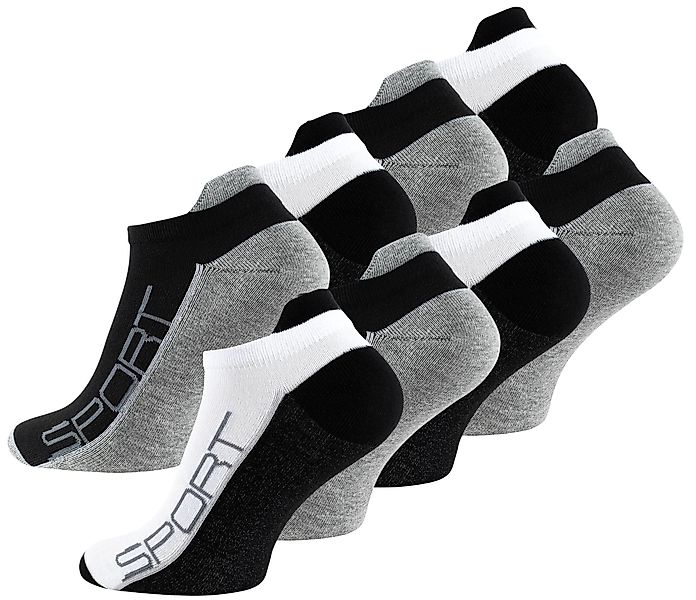 Vincent Creation® Sneakersocken (8-Paar) mit Hochferse günstig online kaufen