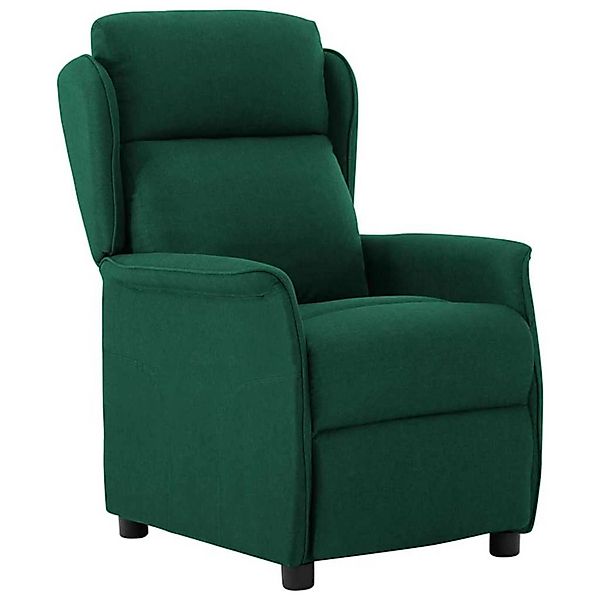 vidaXL Relaxsessel Dunkelgrün 67,5 x 93,5 x 101,5 cm Stoff 340158 günstig online kaufen