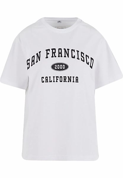Miss Tee T-Shirt "Miss Tee San Francisco City Wording Tee" 1 Stk. günstig online kaufen
