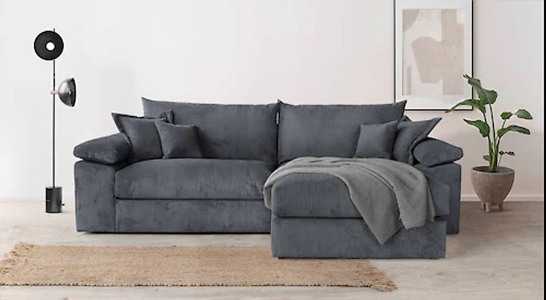 Home affaire Ecksofa »Soft&Cosy XXL L-Form - Breite 303 cm«, Mega-Sofa, in günstig online kaufen