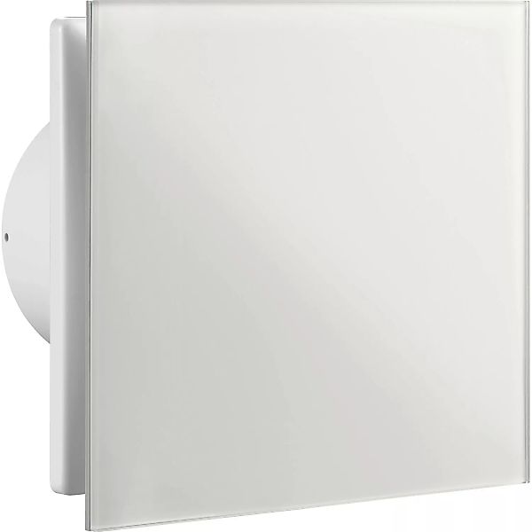 Ventilator System Ø 100 mm Weiß Hochglanz mit Glasabdeckung günstig online kaufen