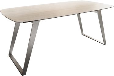 DELIFE Esstisch Edge, Boot Keramik Laminam®Travertino günstig online kaufen