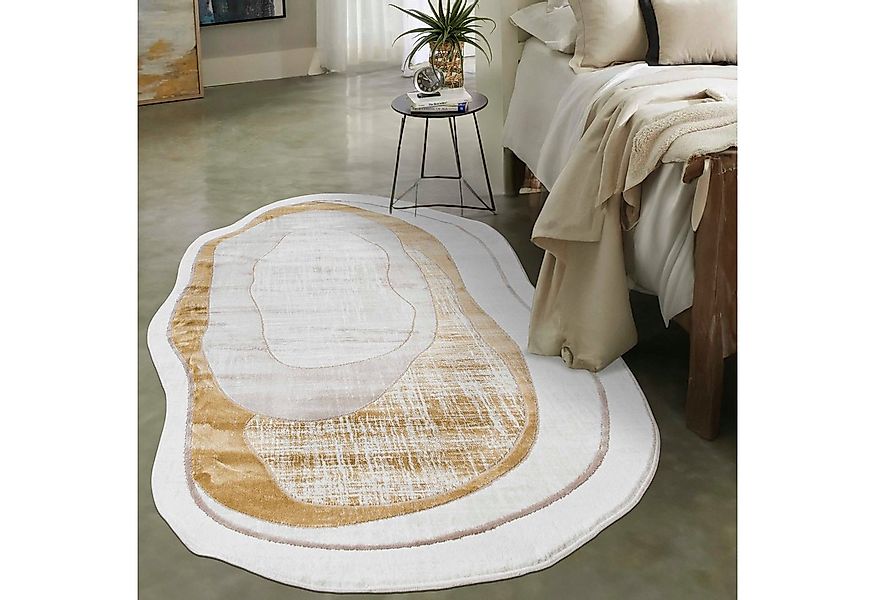 Mazovia Designteppich Modern Unregelmäßig Teppich Weich Teppich für Wohnzim günstig online kaufen