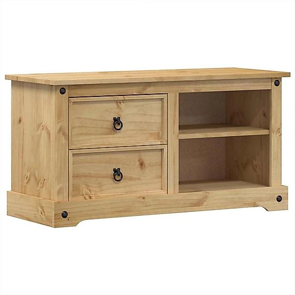 vidaXL TV-Schrank Corona 100x40x52 cm Massivholz Kiefer 4005668 günstig online kaufen