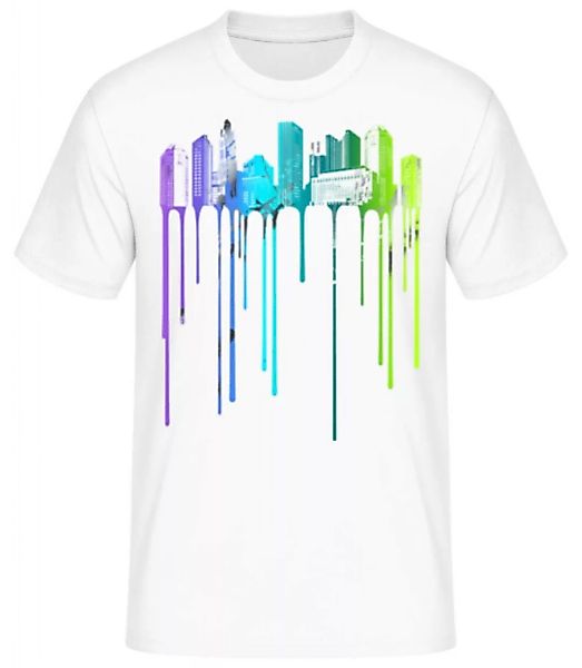 Graffiti Stadt · Männer Basic T-Shirt günstig online kaufen