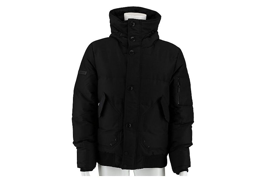 Poolman Winterjacke mit Kapuze P2304.731 (warm wattiert, leicht) schwarz He günstig online kaufen