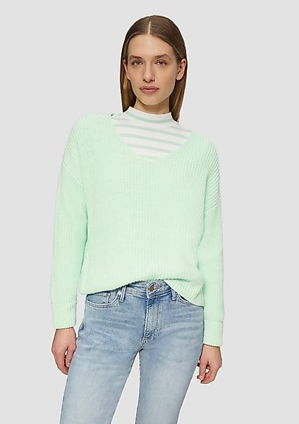 s.Oliver Longpullover Strickpullover Strickpullover im Relaxed günstig online kaufen