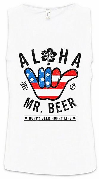 Urban Backwoods Tanktop Aloha Mr. Beer Ärmelloses T-Shirt Hoppy Happy Life günstig online kaufen