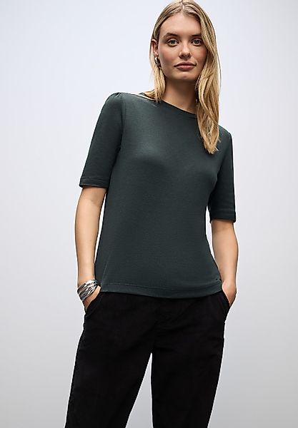 STREET ONE T-Shirt mit Raffung an günstig online kaufen