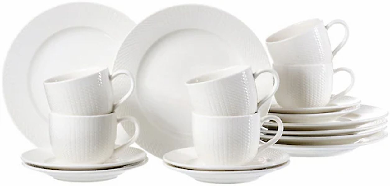Ritzenhoff & Breker Kaffeeservice »Saphir«, (Set, 18 tlg.), aus Porzellan f günstig online kaufen