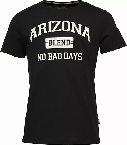 Blend T-Shirt Logo T-Shirt NO BAD DAYS 6243 in Schwarz-2 günstig online kaufen