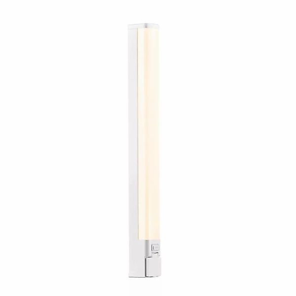 LED Wandleuchte Sjaver in Weiß 15W 1200lm IP44 günstig online kaufen