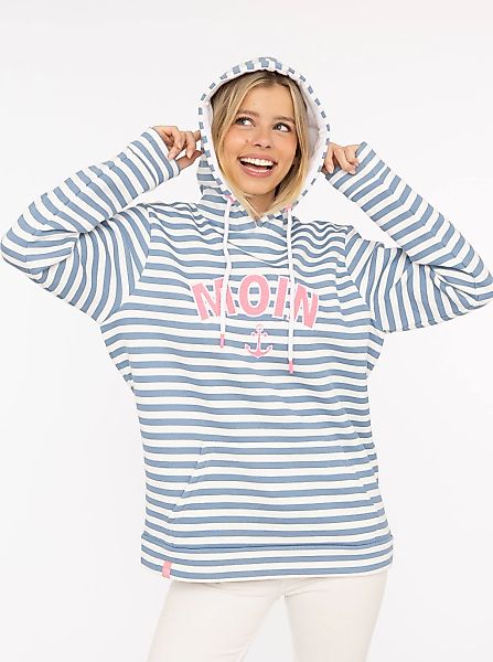 Zwillingsherz Kapuzensweatshirt ""Streifen Moin"", gestreift, mit MOIN und günstig online kaufen