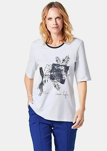 GOLDNER Print-Shirt Druckshirt mit Foliendruck günstig online kaufen