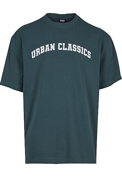 URBAN CLASSICS T-Shirt "Urban Classics UC College Logo Tall Tee", (1 tlg.) günstig online kaufen