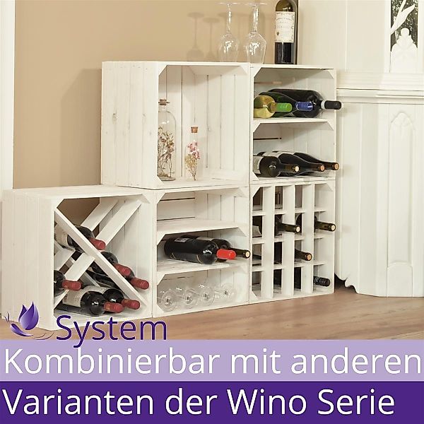 CHICCIE Weinregal Wino Flaschenregal aus Holz günstig online kaufen