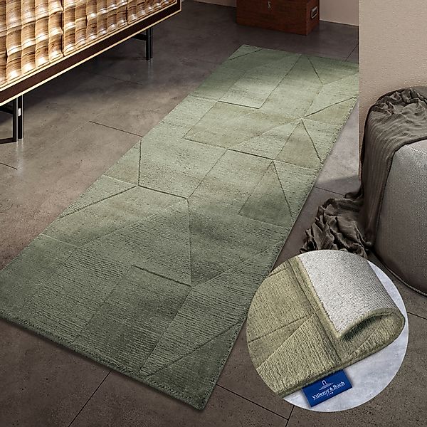 Villeroy & Boch Wollteppich "Ursule" rechteckig 10 mm Höhe Läufer, handgewe günstig online kaufen