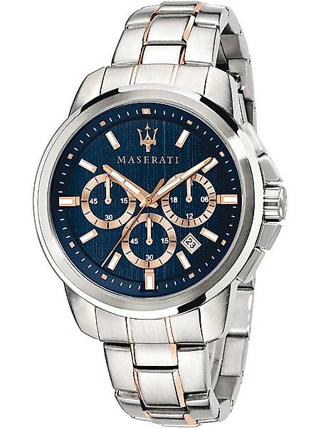 MASERATI Quarzuhr Maserati R8873621008 Successo Chronograph Herrenuhr 44mm günstig online kaufen