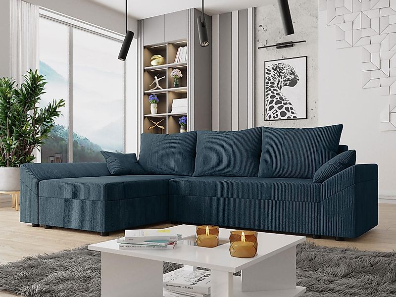 MIRJAN24 Ecksofa Dante L Cord, mit günstig online kaufen