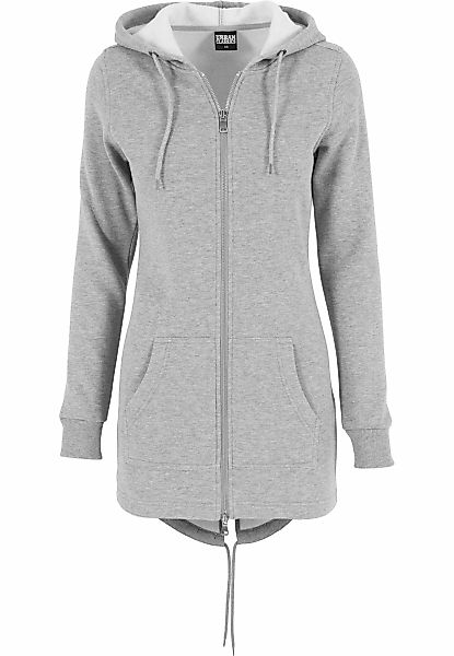 URBAN CLASSICS Sweatjacke "Urban Classics Damen Ladies Sweat" 1 Stk. günstig online kaufen