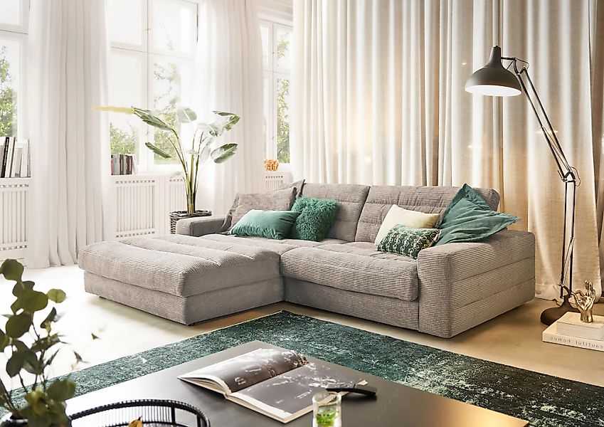 3C Candy Ecksofa »Stripes Mega-Sofa, bequem und komfortabel, L-Form«, Lose günstig online kaufen