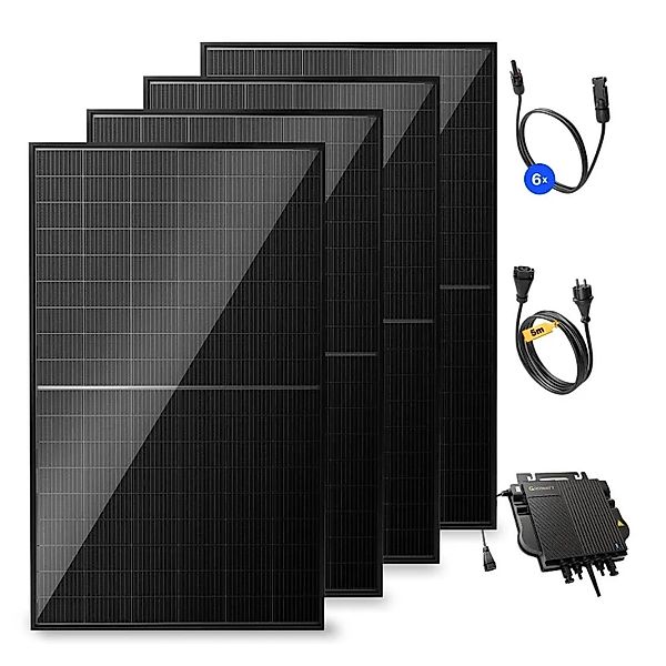 Solakon Balkonkraftwerk 2000W Solaranlage Steckerfertig Komplettset Photovo günstig online kaufen