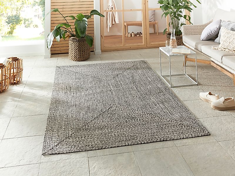 HANSE Home Teppich »Trenzado«, rechteckig, 10 mm Höhe, In- & Outdoor, Handm günstig online kaufen