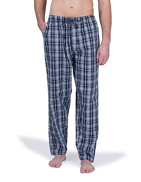 Moonline Schlafhose Herren Webhose Freizeithose Loungewear günstig online kaufen