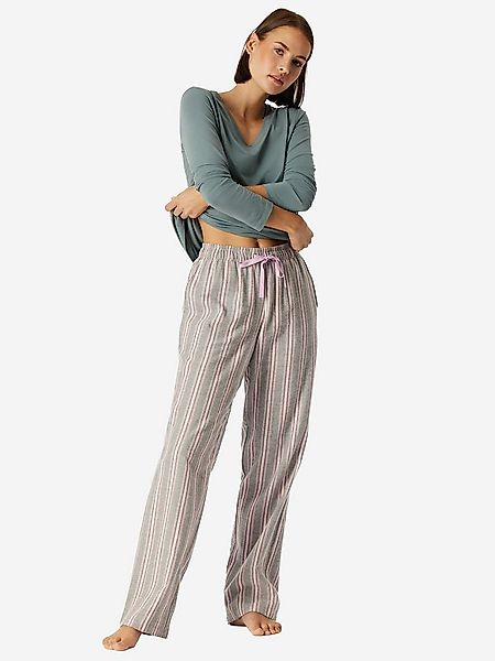 Schiesser Pyjamahose Mix & Relax schlaf-hose pyjama schlafmode günstig online kaufen