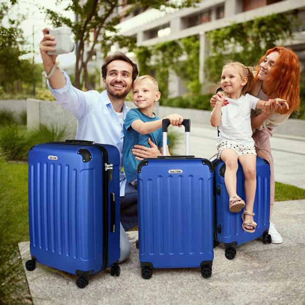 TAN.TOMI Handgepäckkoffer Koffer Trolley Rollkoffer Reisekoffer günstig online kaufen