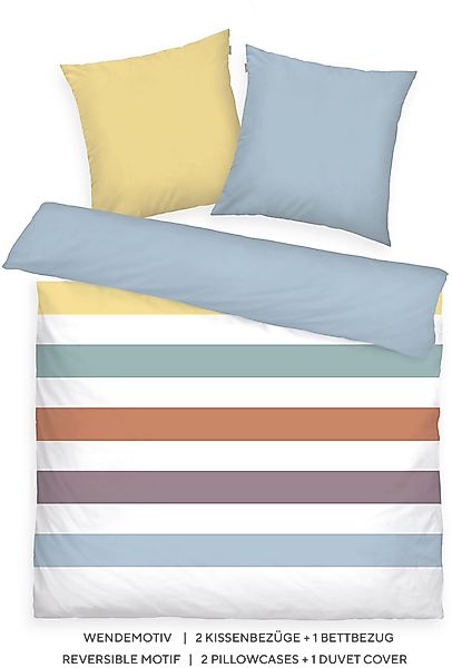TOM TAILOR HOME Bettwäsche COLORED STRIPES günstig online kaufen
