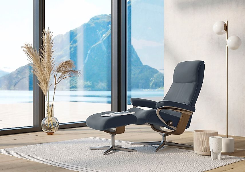 Stressless® Relaxsessel »View«, (Set, Relaxsessel mit Hocker), mit Hocker, günstig online kaufen