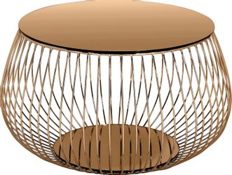 SalesFever Couchtisch Coffeetable: Stilvolle Wohnzimmer-Ergänzung, Kristall günstig online kaufen