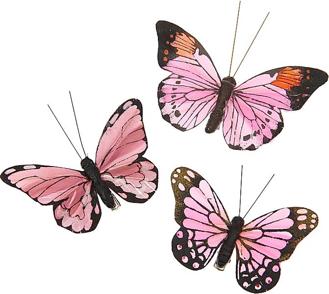 Rico Design Gartenstecker Schmetterling mit Clip günstig online kaufen