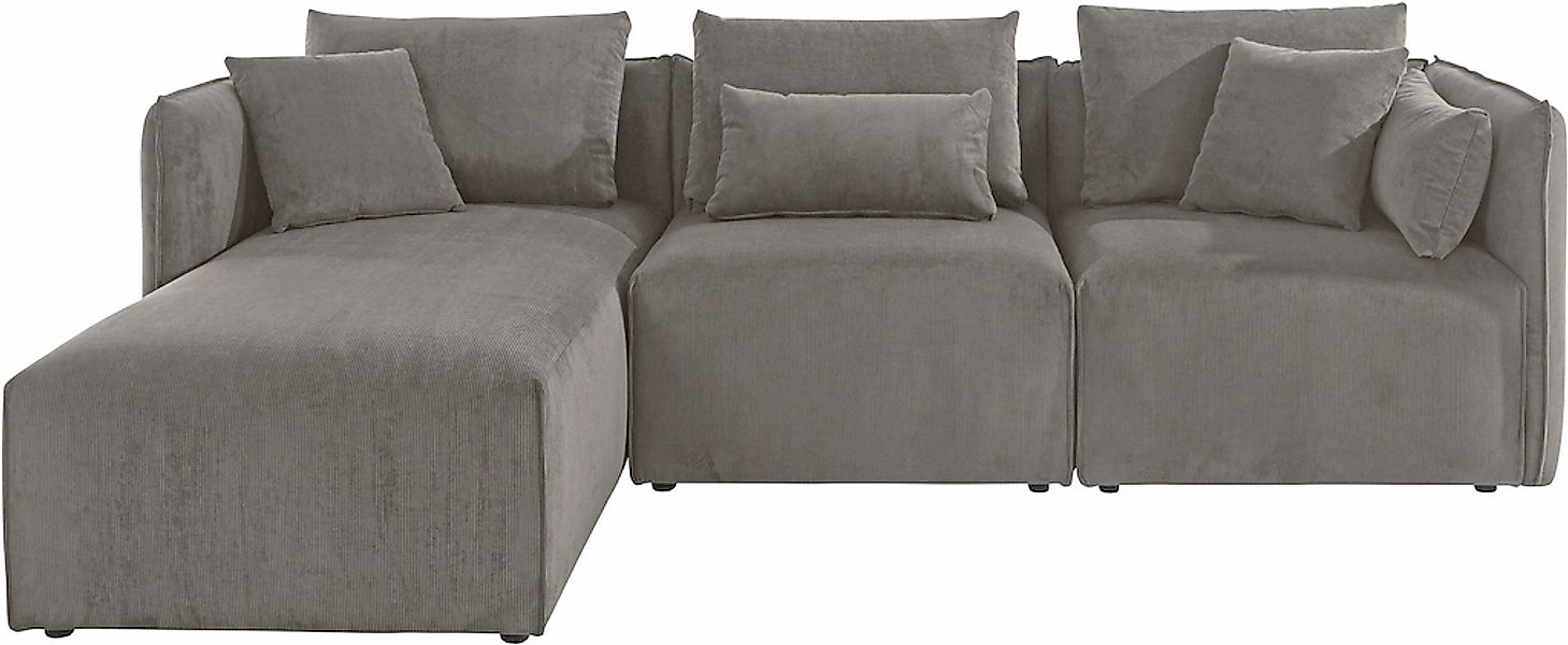 OTTO home Ecksofa "Nöre L-Form" 3 Teile, in vielen Bezugsqualitäten und Far günstig online kaufen