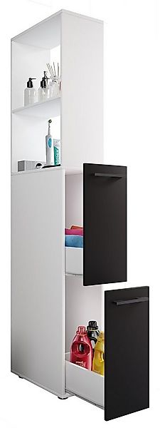 VCM Hochschrank Holz Badmöbel Nischenschrank Schublade Sadilo XL günstig online kaufen