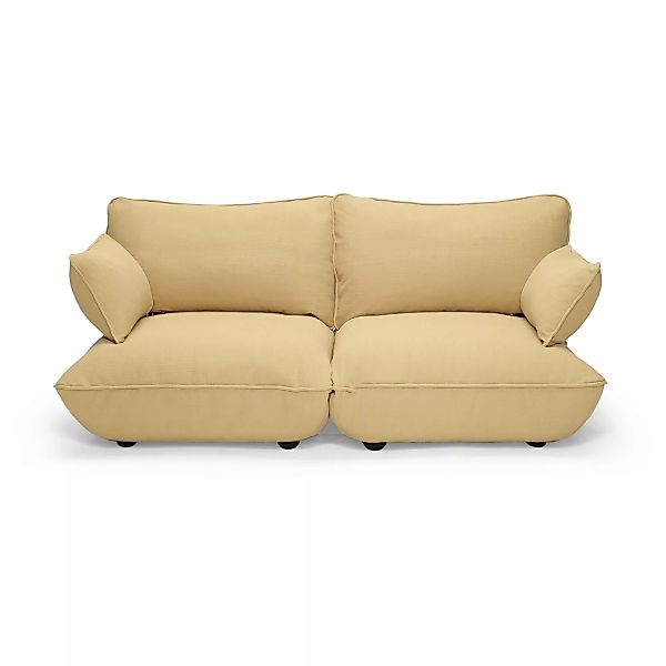 Sofa Sumo Medium textil gelb / 3-Sitzer - L 210 cm - Fatboy - Gelb günstig online kaufen