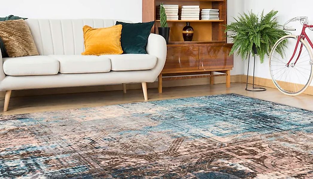 Arte Espina Teppich »Indiana 300«, rechteckig, 10 mm Höhe, Vintage-Look, Ve günstig online kaufen