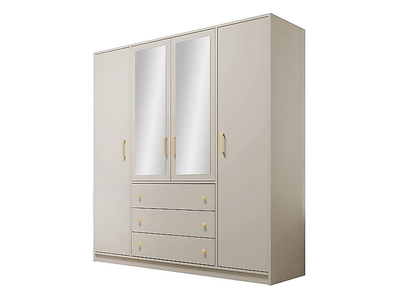 MIRJAN24 Kleiderschrank Retro D4 Lux (mit günstig online kaufen