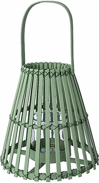 Creativ home Windlicht "Kerzenlaterne Bambus", (1 St.), Kerzenhalter mit He günstig online kaufen