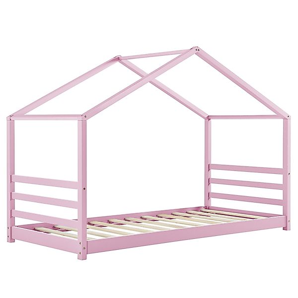 en.casa Kinderbett, »Vardø« Hausbett Jugendbett 90x200cm günstig online kaufen