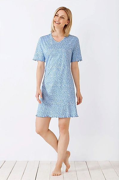 Hajo Sleepshirt 46240 florales Allover Print-Design günstig online kaufen